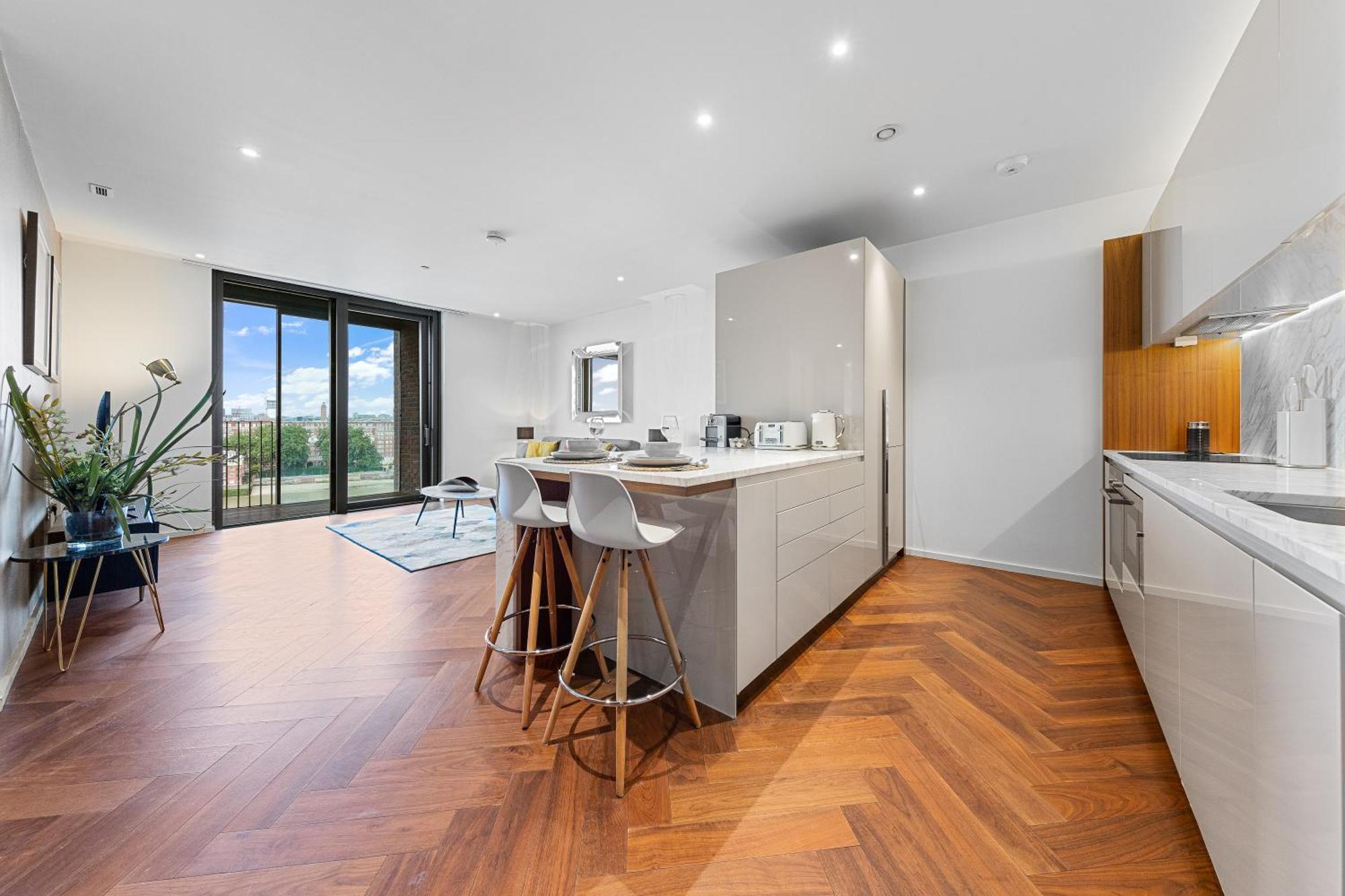River Panorama Central London 2 Bedroom New Development 외부 사진