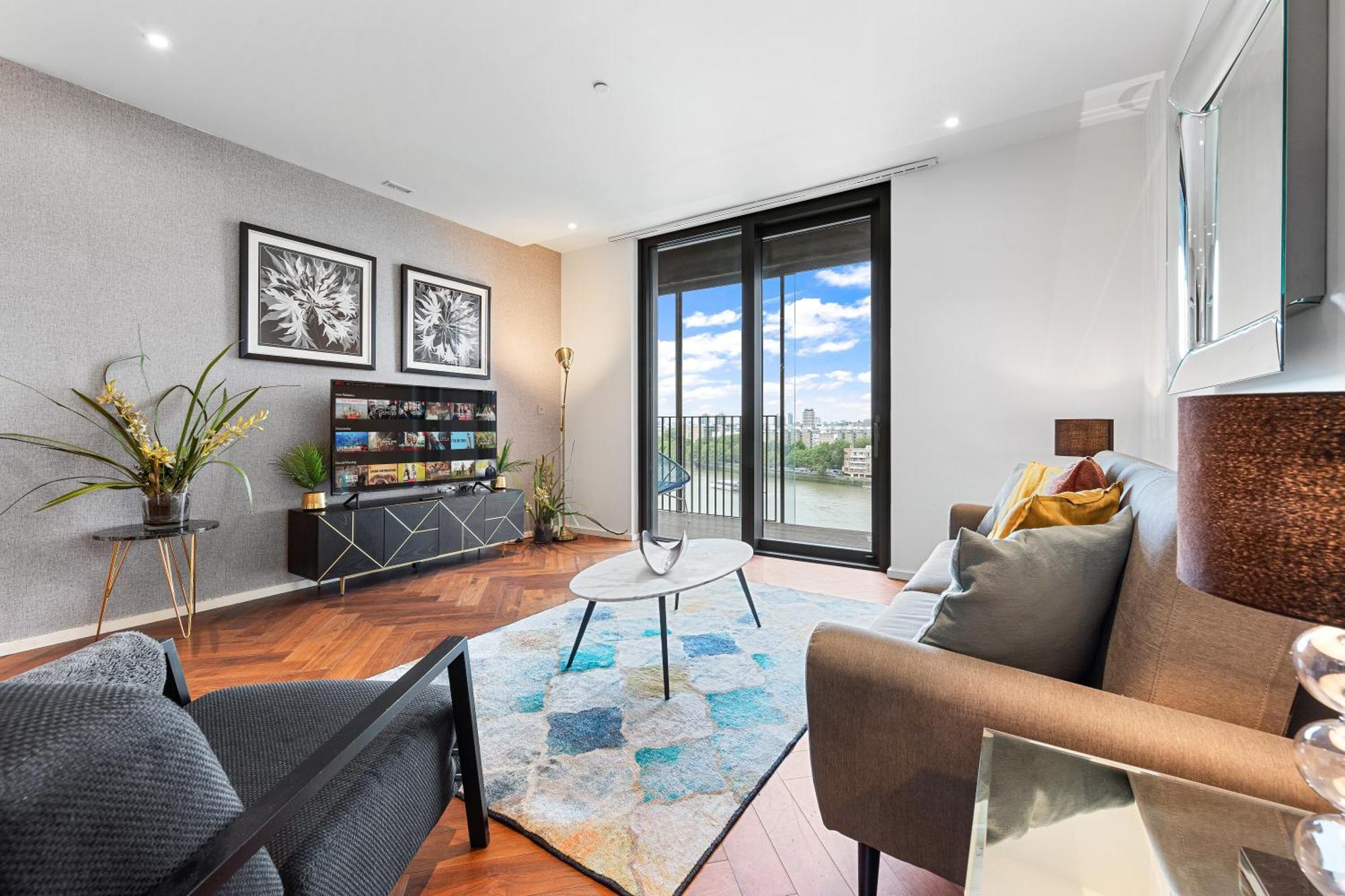 River Panorama Central London 2 Bedroom New Development 외부 사진