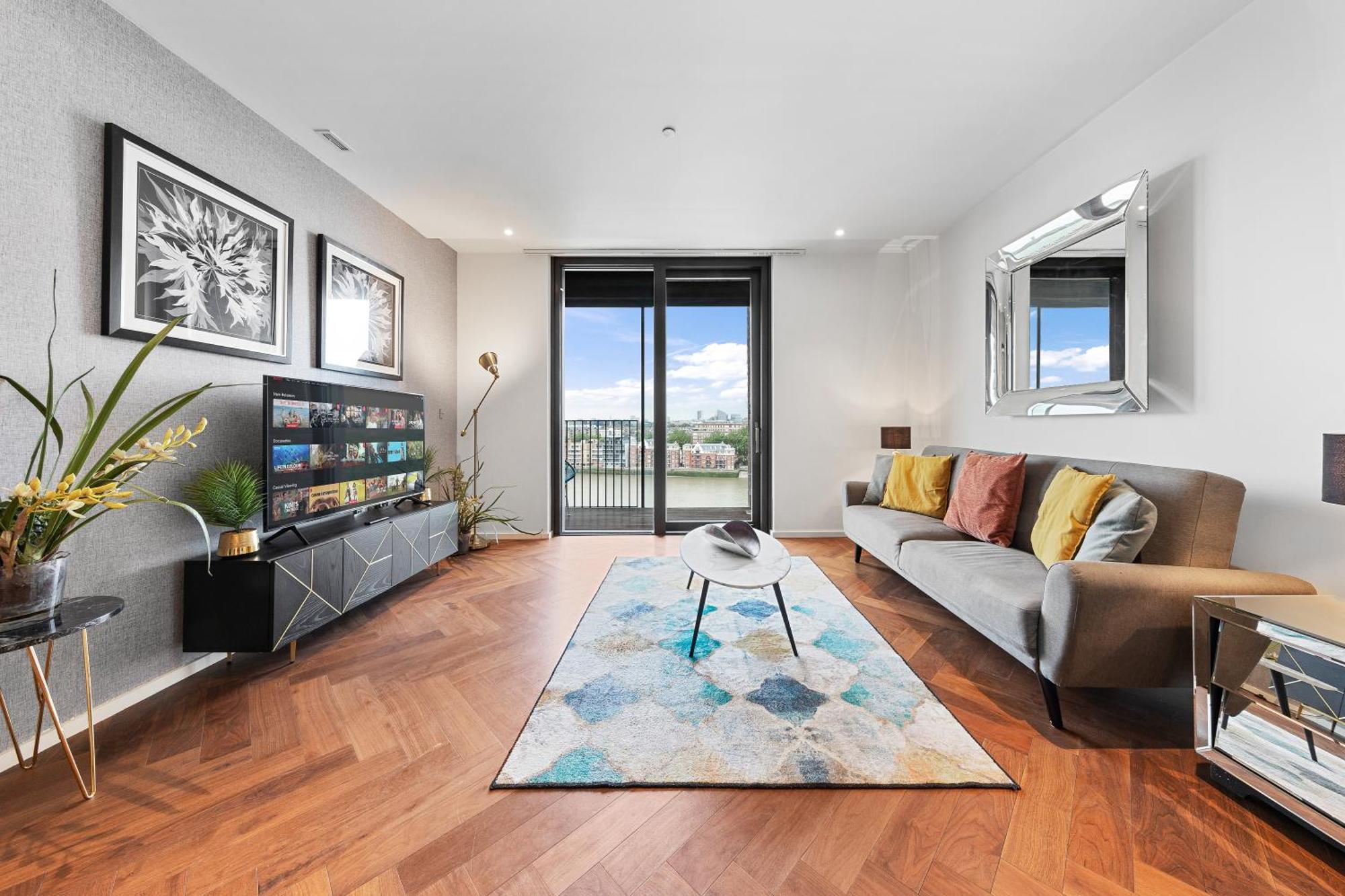 River Panorama Central London 2 Bedroom New Development 외부 사진