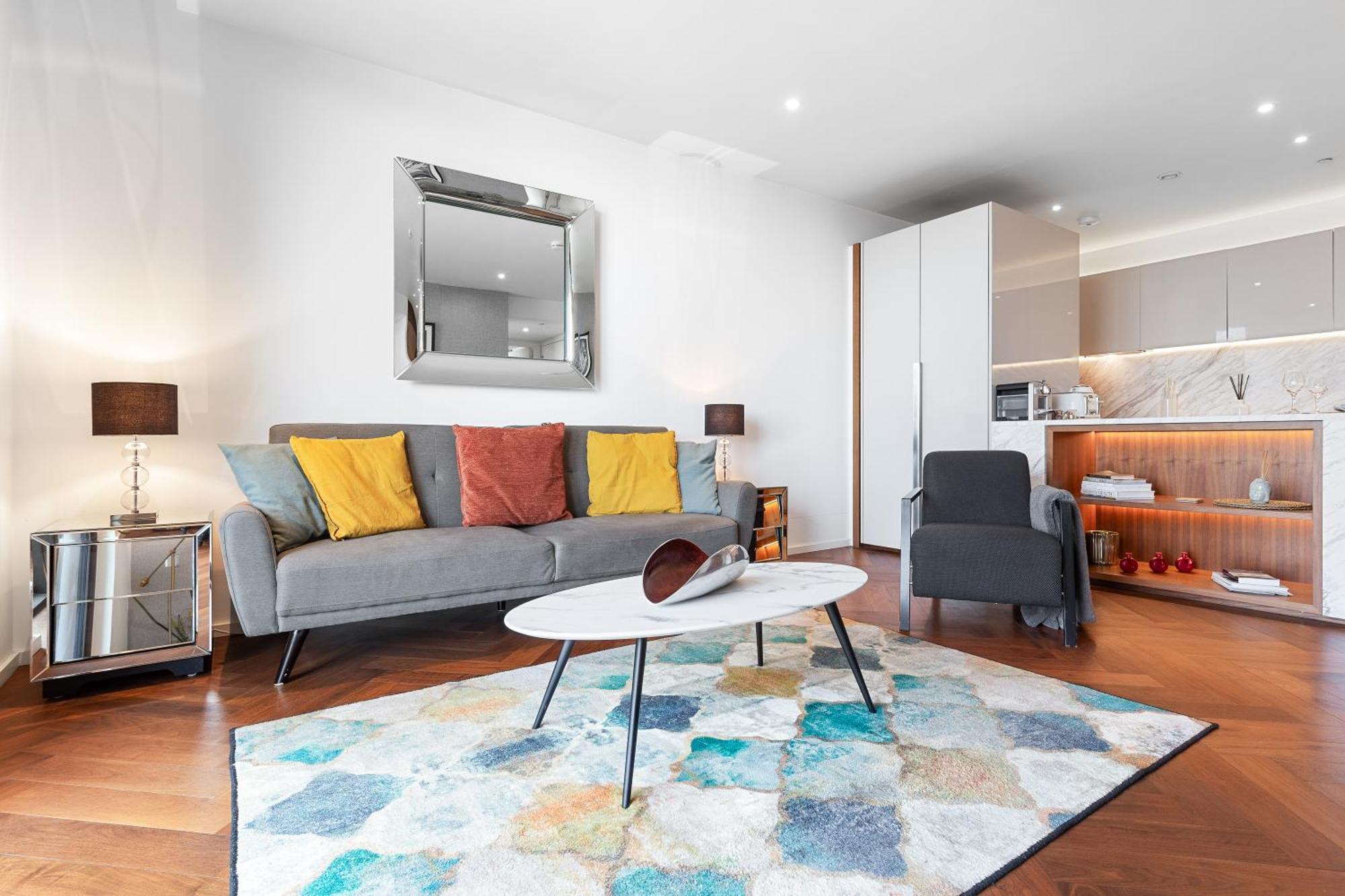 River Panorama Central London 2 Bedroom New Development 외부 사진